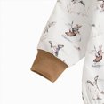 thumbnail image 4 of CAUYDY Preemie Boy Photoshoot Outfits Baby Clothing 3 6 9 12 18 24 Months Newborn Long Sleeved Sleepers Infant Boys Comfy Romper Fall Winter Bodysuit Brown for Sizes 3-6 Months, 4 of 6