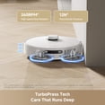 thumbnail image 4 of MOVA P10 Pro Ultra Gen2 Robot Vacuum and Mop Combo, 26,000Pa Suction, Mop Hot Air and Fast Drying, Hot Water Mop-Washing, 4 of 8