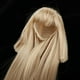thumbnail image 5 of Peluca completa de muñeca 1/3 Cosplay 9 22-24cm para Night Lolita SD DZ DOD LUTS, cabello con marrón, 5 of 7