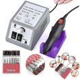Pro Electric Acrylic Nail Art File Drill Set Manicure Machine Sand Drill Kit