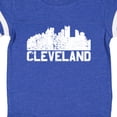 thumbnail image 4 of Inktastic Cleveland Skyline Grunge White Boys or Girls Baby Bodysuit, 4 of 5