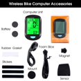 thumbnail image 4 of Ordenador Inalámbrico Para Bicicleta, Velocímetro Inalámbrico Impermeable Para Bicicleta Y Velocímetro Mtb, Odómetro Con Pantalla Lcd Sweethay OD013914-00, 4 of 6