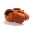 thumbnail image 5 of Unisex Baby Soft Sole Tassels Crib Shoes Moccasins Loafers, 5 of 5