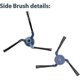 thumbnail image 5 of 19PCS Replacement Accessories for X10 Pro Omni Vacuum Cleaner Parts Roller Side Brush Filter Mop Pads Dust Bags, 5 of 5