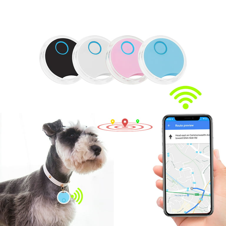 Wedge missil bakke Smart Dog Finder, Pet Locator, Key Fob Gps Tracker, Smart Phone Key Fob  Alarm, Children's Wallet Anti-lost Tag Alarm, App Control Compatible Ios  Android (White) - Walmart.com