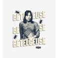 thumbnail image 5 of Beetlejuice Beetlejuice Astrid Betelgeuse Men's White Crew Neck Short Sleeve Tee-Large, 5 of 6