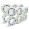 thumbnail image 2 of Coolpkg 12 Rolls 2 Inch x 110 Yards, 330ft, Clear Carton Tape, Sealing Packing Tape for Shipping, Moving, Storage, 2 of 2