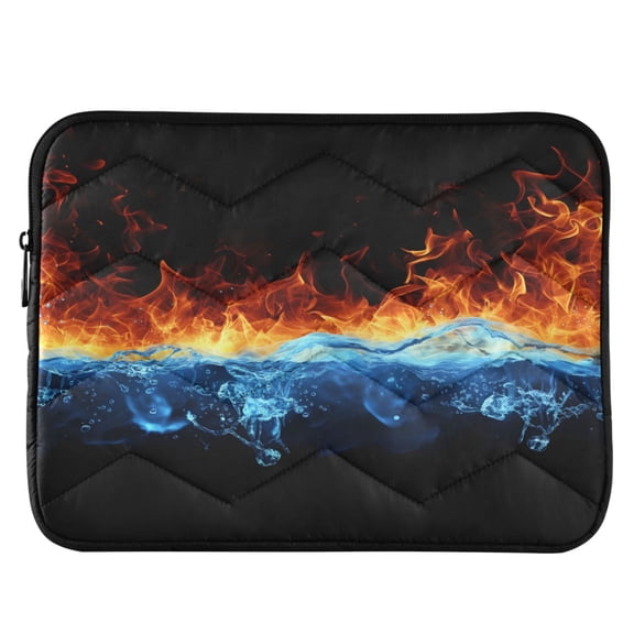 ALAZA Fire and Water Pattern Laptop Sleeve Case for 13-14 Inch Computer Cover Bag Medium