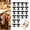 20PC, variant on Adjustable Plastic Fixed Matched Hardware, Quick Release Roman Plastic Column Connector Siding, Connectors Snap Release Wall Panel Fastener Fixing Clip for DIY Furniture & Home(5PC)
