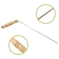 thumbnail image 6 of Pack Of Two Wooden Handle Copper Dowsing Rods For Paranormal Research Use, 6 of 7
