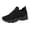 Black, variant on Women's Casual Sport Sneakers, Breathable Mesh Running Shoes, Tennis Shoes Womens Walking Running Comfort Light Weight Mesh Non Slip Fashion Casual Athletic Gym Slip On Sneakers, White 5