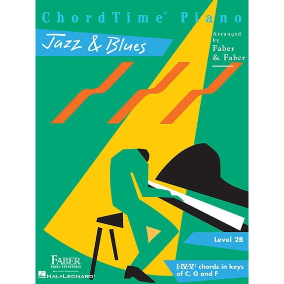 Chordtime Piano Jazz & Blues - Level 2b, (Paperback)