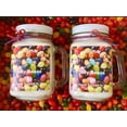 thumbnail image 2 of Soy Scented Candles | Handmade & Highly Aromatic Candles Burns Upto 85 Hours in Glass Jar - Perfect for Home Decor, Wedding, Birthday, Dinner (Jelly Beans, 12 oz), 2 of 2