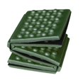 thumbnail image 1 of Outdoor Foldable Portable Foam Cushion Sitting Pad Beehive 6 Folding Foam Cushion Mat for Hiking OD Green 39x28.5x0.9cm/15.4x11.2x0.4in, 1 of 5