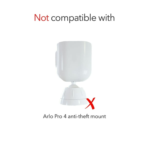 Wasserstein Weatherproof Outdoor Gutter Mount for Arlo Pro, Ultra