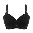thumbnail image 1 of Birdeem Women Bra Large and Thin without Steel Ring with Side Folding and Fading Full Cup Bra, 1 of 1