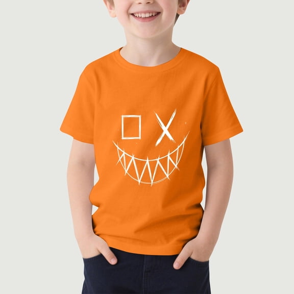 Boys Valentine Shirts Short Sleeve Oversized Graphic Tees Crewneck Tunic Casual Blouse Summer Workout Tops 1-13 Years