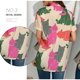 thumbnail image 4 of Camisas De Mujer Camiseta con botones de verano Blusa con estampado europeo para mujer Ropa femenina (Gris M) Cgtredaw para Mujer Gris T L, 4 of 6