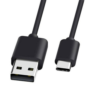 Monoprice Essentials USB USB-C to USB-C 3.1 Gen 1 Cable - 5Gbps 3A 30AWG  Black 2m (6.6ft) 