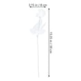 thumbnail image 2 of COSMOBETTY Simulated Flower Adornments Rose Ornament 5Pcs Diy Decoration Realistic Design Plastic Silk Cloth, 2 of 7