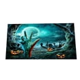 thumbnail image 2 of YEJIMAN Liquidation Paillasson d'Halloween Couverture Bienvenue Décorations de Porte d'Entrée Décorations d'Halloween, 2 of 3