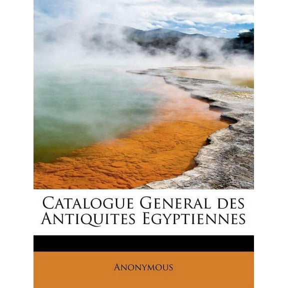 Catalogue General Des Antiquites Egyptiennes (Paperback)