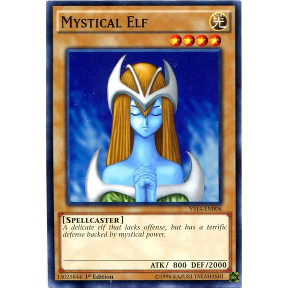 YuGiOh Space-Time Showdown Common Mystical Elf YS14-EN008