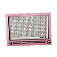 thumbnail image 2 of Hucha de madera, caja de dinero, caja de almacenamiento con contador de objetivos de ahorro de dinero rosa 3000 euros, 2 of 9