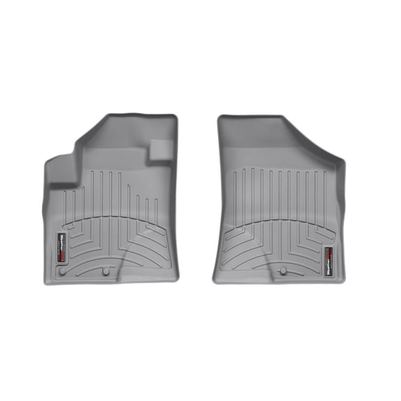 WeatherTech Custom Fit FloorLiners compatible with 2007-2012 Hyundai Veracruz - 1st Row (Driver & Passenger), Grey