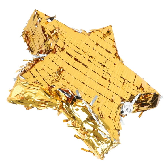 1Pc Star Pinata Gold Foil Star Pinata Kids Birthday Party Supplies Game Prop