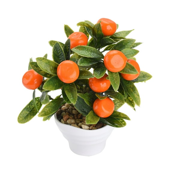 Artificial Kumquat Tree Simulation Fruit Bonsai Decorations