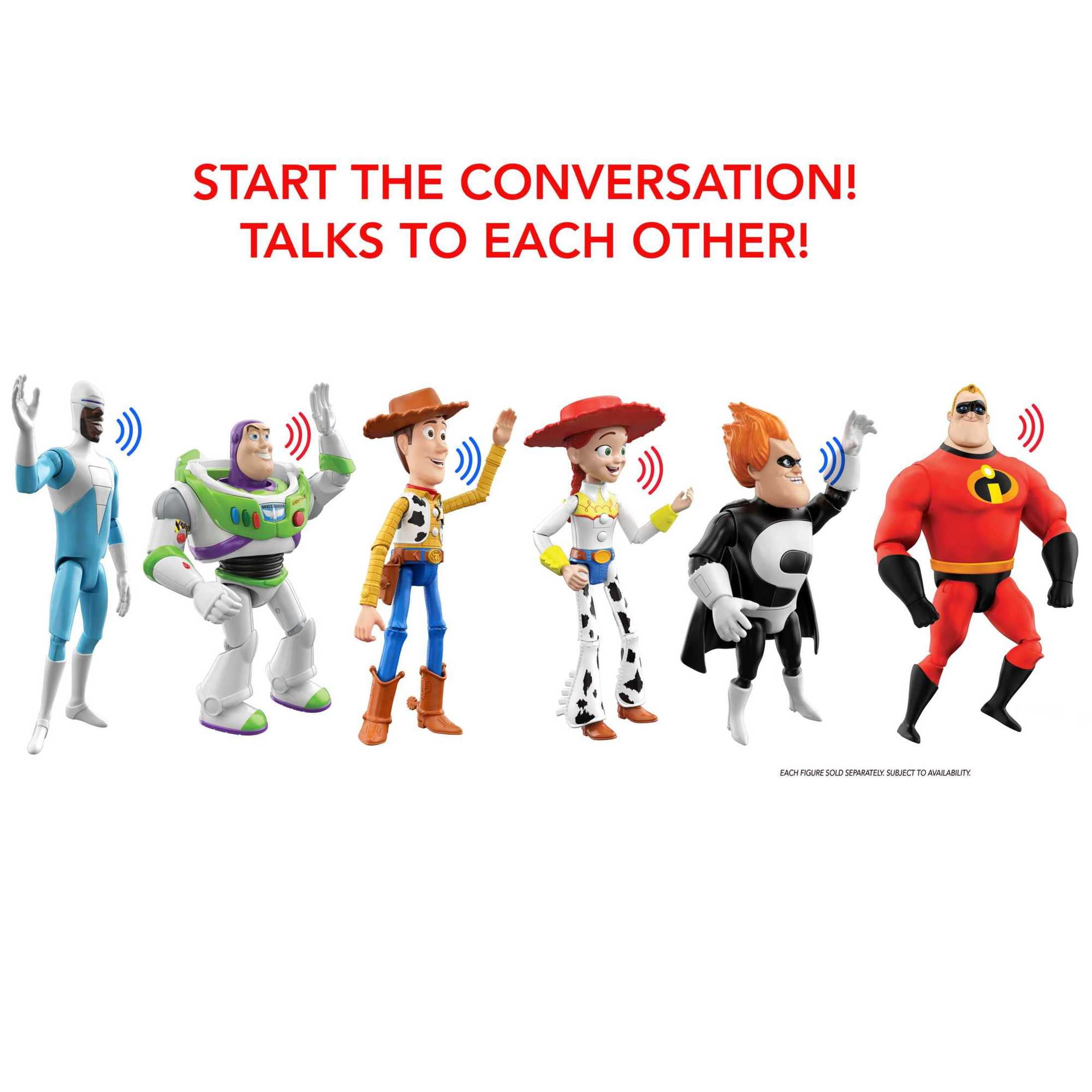 Pixar Toy Story Toys, Buzz Lightyear Interactables Talking Figure