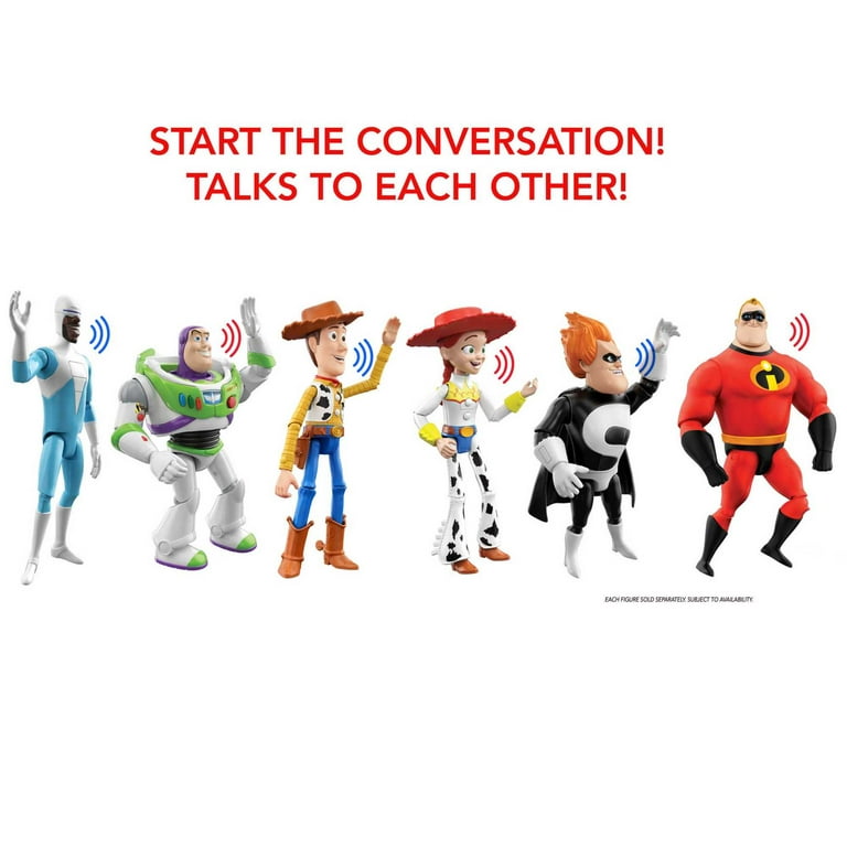 Pixar Toy Story Buzz Lightyear Interactive Talking Figure with