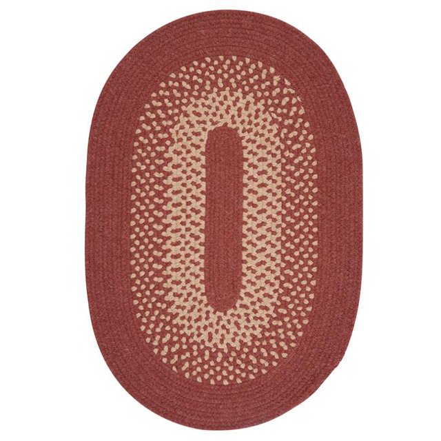 Colonial Mills JK70R060X084 5 x 7 ft. Jackson Wool Blend Area Rug, Rosewood