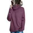 thumbnail image 1 of Sherrylily Fall Winter Women Sweaters Casual Turtleneck Long Sleeve Soft Knitted Pullover, 1 of 5