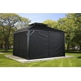 thumbnail image 1 of Sojag Rideaux Noirs pour Monaco/Messina/Mykonos/Moreno Gazebo, 10 Pi. x 12 Pi., Poly, 1 of 6
