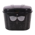 thumbnail image 1 of Siruishop Electric Bike Basket Front Mounted with Lock Cargo Rack for Shopping Black Gray, 1 of 8