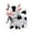 Black B, variant on Walking Cow Interactive Electronic Pet Plush Diary Cattle Toy with Sounds and Movements MOO Nodding Head Wag Tail Animated Gift for Toddlers Birthday,7'' Pink Bell
