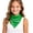 Green, variant on Neck Scarf for Children Custom Text Neckwear Handmade Lightweight Fashion Scarf for Kids Shawl Red,One Size
