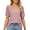 Pink, variant on Black S WIZUTIZ Plus Size Tops for Women up to 30% Off Elegant Cotton Soft Fluffy Fashion Tshirt Ladies Comfy Crew Neck Tops Trendy Short Sleeve Tshirts Summer-Beach Plain Tee Plus Solid Shirts T-shi