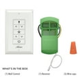 thumbnail image 2 of Hunter 3 Speed Handheld Wall-Mount Combo Ceiling Fan & Light Remote Control, 2 of 5