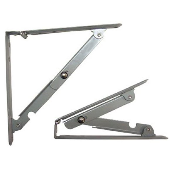 S Parker Sp179412 12 Pouces Support d'Étagère Pliant - Gris