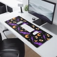 thumbnail image 2 of Long Mouse Pads for Desk,Halloween Bats Moons and Eyes Desk Mats on Top Of Desks, Desk Mouse Pad Extra Large with 3mm Non-Slip Base and Stitched Edge for Gaming,Office,Work,Home 31.5"x11.8", 2 of 6