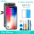 thumbnail image 1 of Pantalla OLED para iPhone X, XR, XS, MAX, 11, 12 PRO MAX, 7, 8 Plus, X, XS, 11 Incell, pantalla táctil 3D True, 1 of 3
