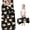 Pug Black Pattern, variant on Puppy and Dog Paw Print Blue Teens Toddler Nap Mat with Pillow, Sleeping Mat Bag for Preschool Daycare 59"x22"