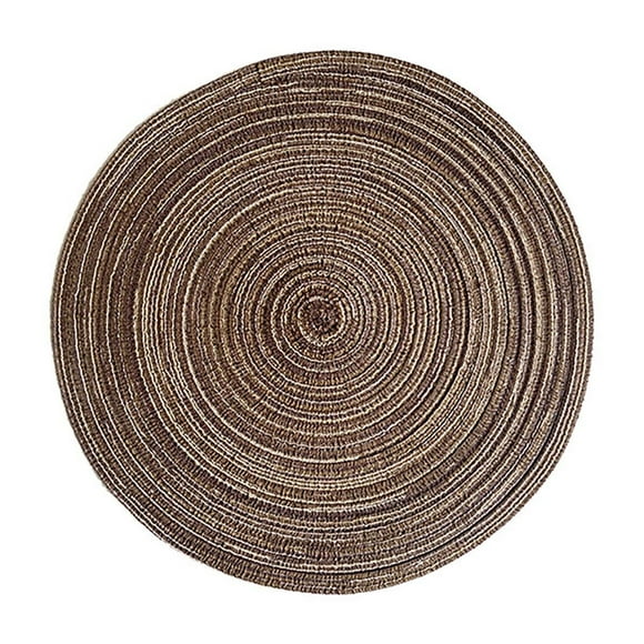 Vente de Liquidation du Vendredi Noir Offre cuyhtdup Napperons Lavables en Vinyle Tissé pour Table à Manger Napperons en Plastique Faciles à Nettoyer Ensemble de Table à Manger