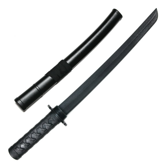 E-BOGU | Polypropylene Bokken (24.5") with Sheath | Martial Arts Equipment | Samurai Practice Set for Training