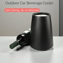 Outdoor Insulated Plastic Wine Cooler Bucket - for Chilling Champagne, Red & White Wine, Beverages (Perfect for Picnics, Camping, Parties)