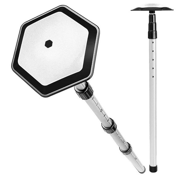 tamizeot Sturdy And Durable Golf Travel Bag Support Pole Adjustable For Club for Protection Golf Support Stick White