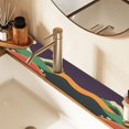 thumbnail image 2 of Yayeee Faucet Mat for Kitchen Sink 30" Diatomite Long Splash Guard Pad, Purple Mountain, 2 Pack, 2 of 7